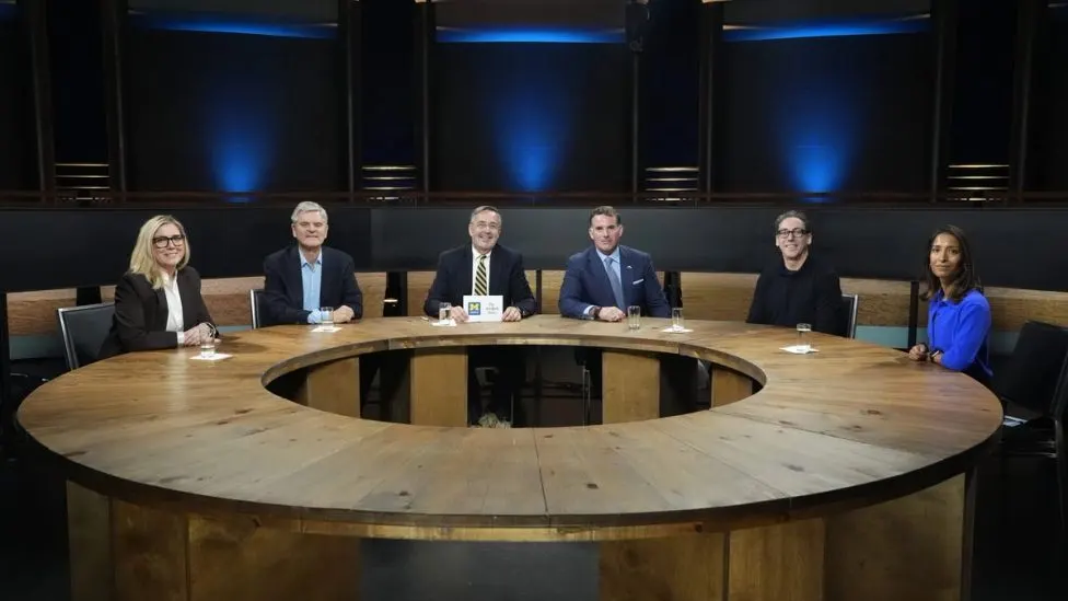 People sitting around a round table