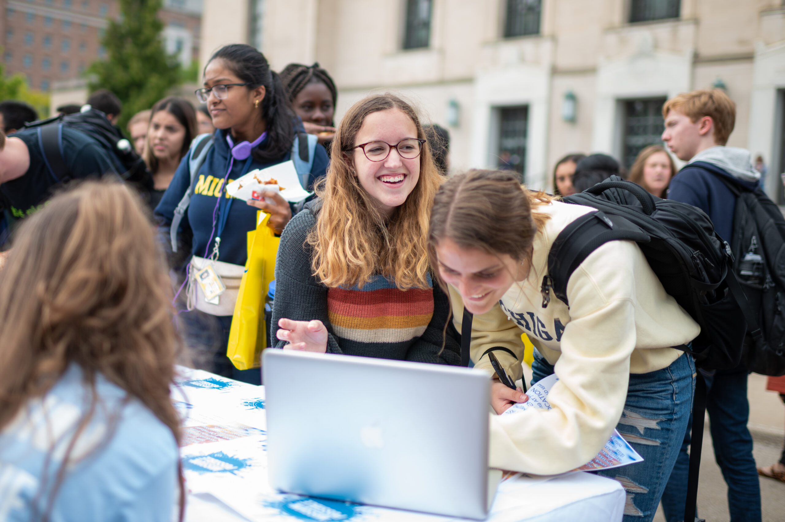 Students at Festifall
