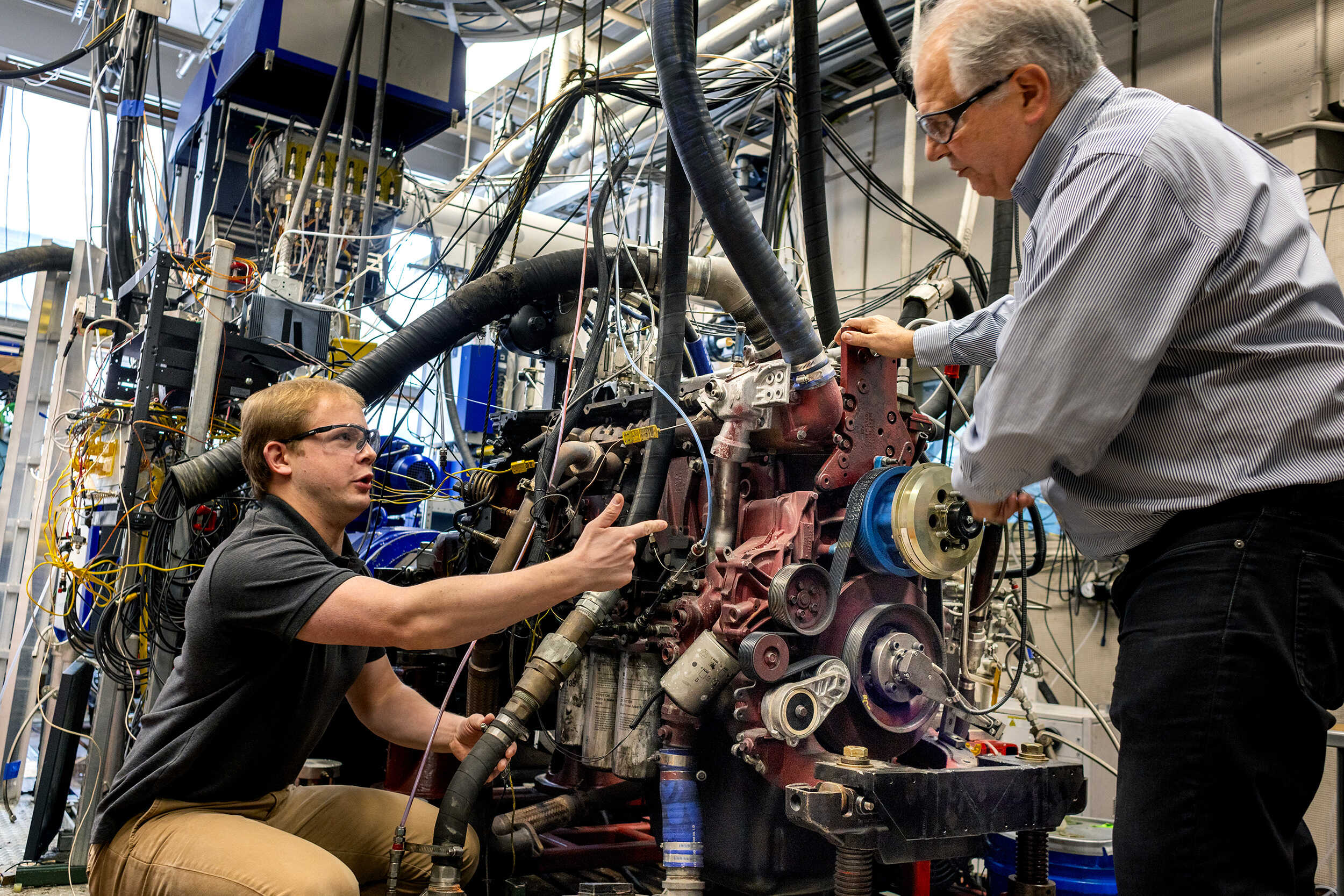Andre Boehman, the University of Michigan’s Vennema professor of engineering, a professor of mechanical engineering and the director of the Walter E. Lay Automotive Engineering Laboratory, will serve as a co-director of the new Hydrogen Engine Alliance of North America along with officials from the University of California, Riverside. The alliance will promote hydrogen as a viable alternative fuel for ICE vehicles.